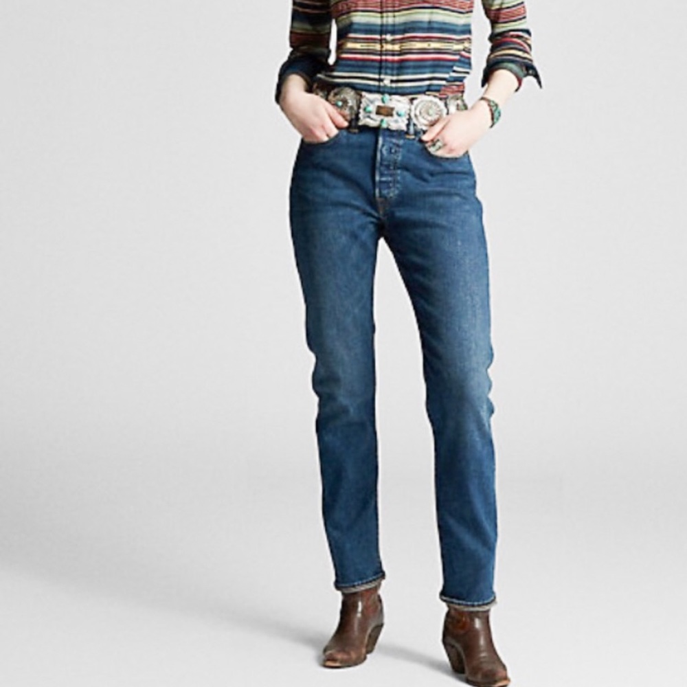 Ralph Lauren Blue Label Straight Leg Jeans